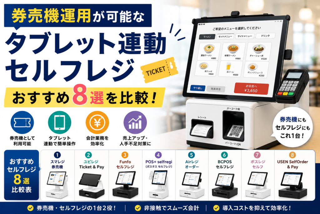 タブレット券売機